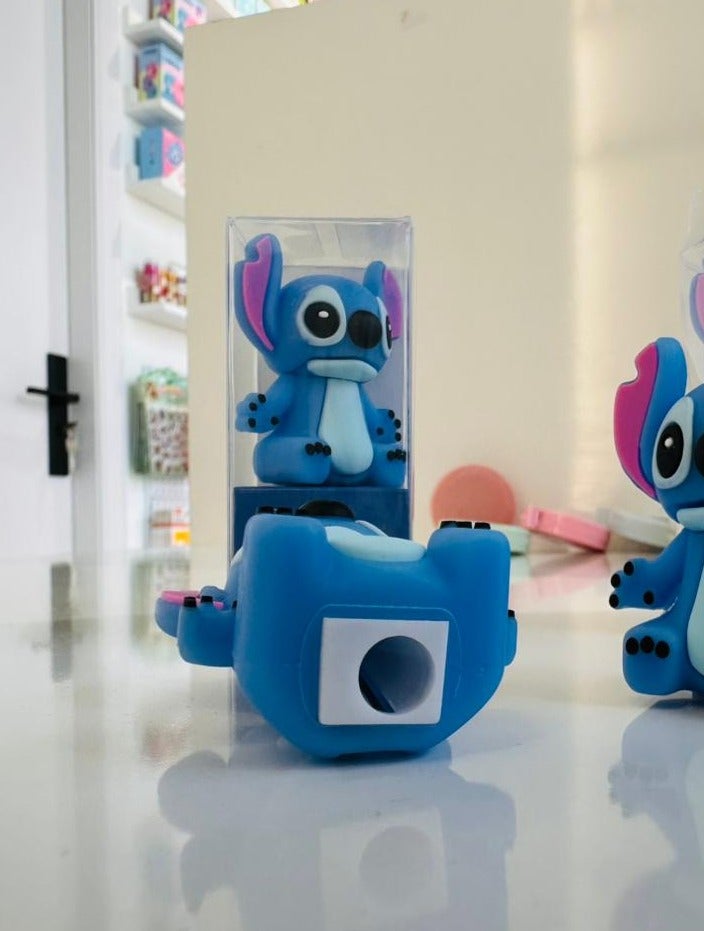 ستيتش مبراة أقلام رصاص بتصميم شخصية ستيتش اللطيفة | مبراة مكتبية ثلاثية الأبعاد للأطفال والطلاب | مبراة أدوات مكتبية - Image 4